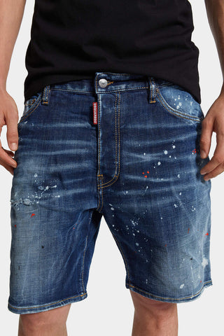 Shorts DSQUARED2 Medium Easy Wash Marine - Moda & Modi Luxury