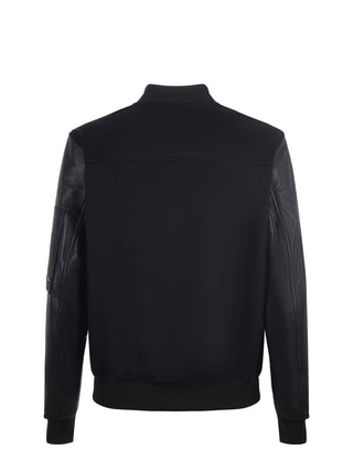 Bomber YES LONDON con maniche in Pelle - Moda & Modi Luxury