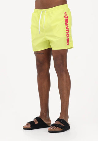 Boxer Mare DSQUARED2 midi con logo - Moda & Modi Luxury