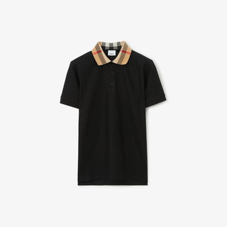 Polo BURBERRY in cotone nero - Moda & Modi Luxury