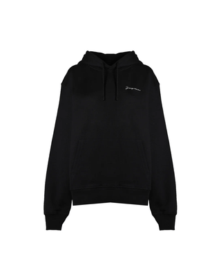 JACQUEMUS Felpa Le Sweatshirt Brodé in jersey di cotone - Moda & Modi Luxury