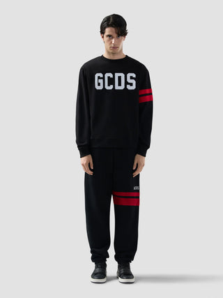 Pantaloni tuta GCDS logo regular nero - Moda & Modi Luxury