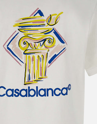 T-shirt CASABLANCA Diamond Column - Moda & Modi Luxury