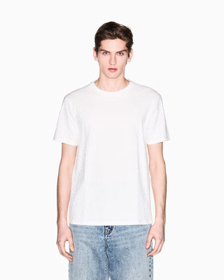 T-shirt ARMANI EXCHANGE Slim fit in Jersey Jacquard mercerizzato - Moda & Modi Luxury