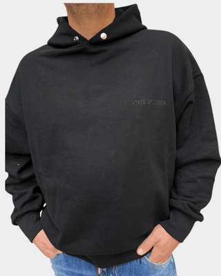Felpa STATE OF ORDER con cappuccio - Moda & Modi Luxury