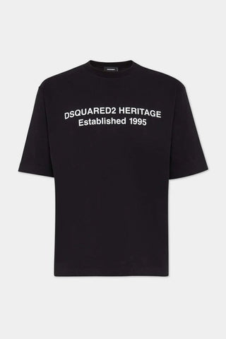 T-shirt DSQUARED2 Loose Fit Heritage - Moda & Modi Luxury