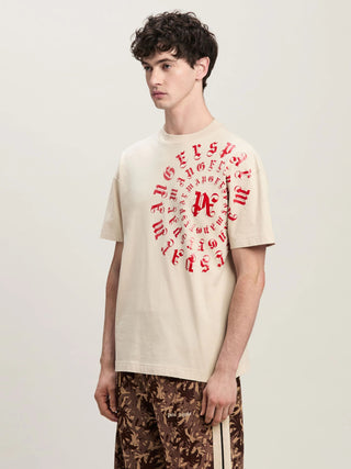 PALM ANGELS T - SHIRT LOGO VERTIGO - Moda & Modi Luxury