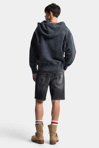 Shorts DSQUARED2 Black Fog Wash Marine - Moda & Modi Luxury
