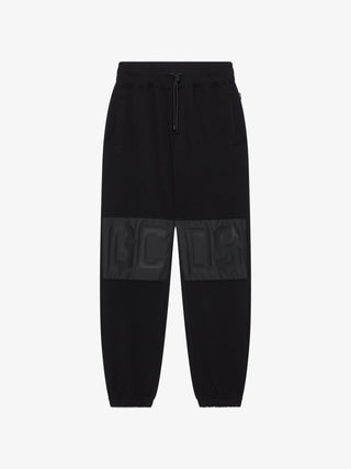 Pantaloni tuta GCDS band logo nylon nero - Moda & Modi Luxury