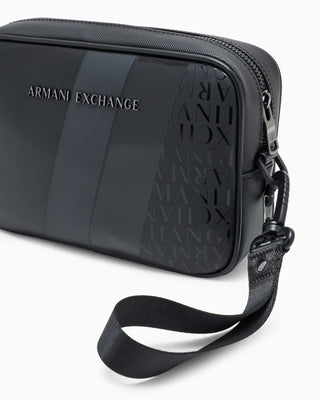 Pochette ARMANI EXCHANGE con banda a contrasto - Moda & Modi Luxury