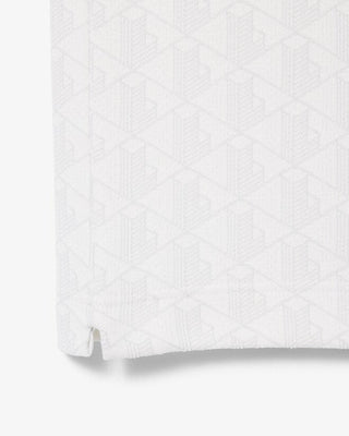 Polo LACOSTE in Jacquard con Monogramma - Moda & Modi Luxury