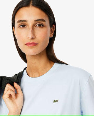 T-shirt LACOSTE donna in morbido cotone relaxed - Moda & Modi Luxury