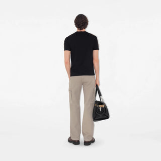 T-shirt BURBERRY in cotone con finiture Check - Moda & Modi Luxury