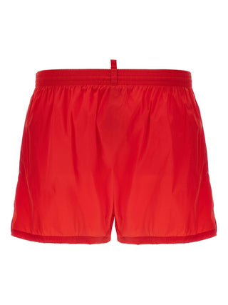 Costume da bagno DSQUARED2 Logo midi swim boxer - Moda & Modi Luxury