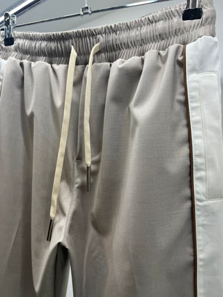 PRET A PORTER BY YES LONDON Pantatuta con elastico e bande laterali - Moda & Modi Luxury
