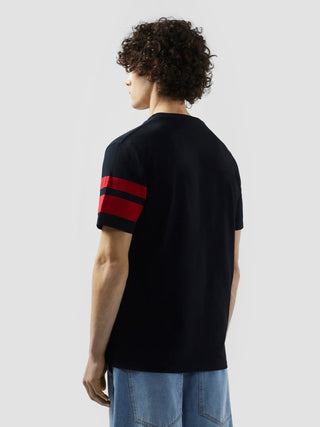 T-shirt GCDS regular con logo nero - Moda & Modi Luxury