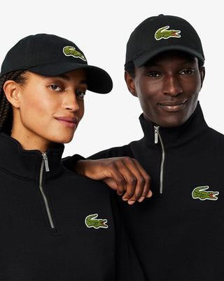 Cappello LACOSTE in twill di cotone con stemma coccodrillo - Moda & Modi Luxury