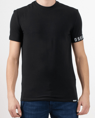 T-shirt DSQUARED2 con banda elastica logata - Moda & Modi Luxury