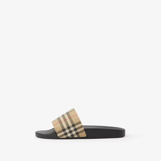 Ciabatte BURBERRY Check (Beige) - Moda & Modi Luxury