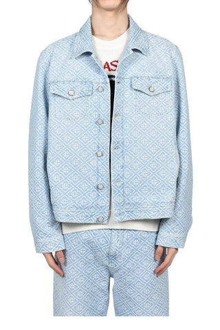 Giacca in Denim CASABLANCA Monogramma - Moda & Modi Luxury