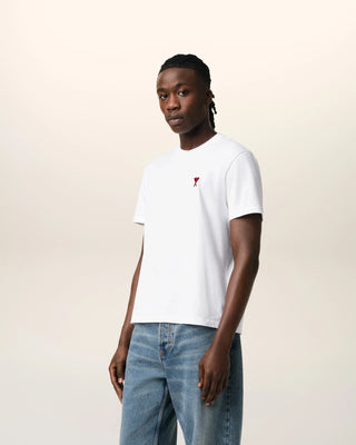 T-shirt AMI de Coeur in cotone bianco - Moda & Modi Luxury