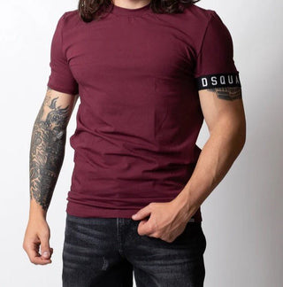 T-shirt DSQUARED2 logo cuff - Moda & Modi Luxury