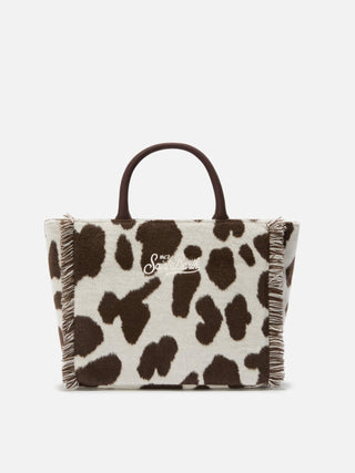 Borsa SAINT BARTH a mano Colette Felt in misto lana muccata - Moda & Modi Luxury