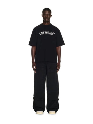 T-shirt OFF - WHITE Skate Con Logo Bookish - Moda & Modi Luxury