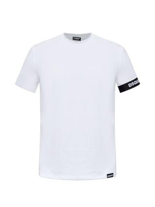 T-shirt DSQUARED2 logo cuff - Moda & Modi Luxury