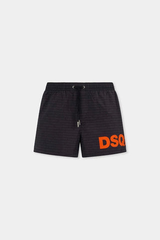 Boxer Mare DSQUARED2 midi con logo - Moda & Modi Luxury