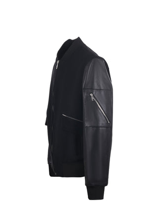 Bomber YES LONDON con maniche in Pelle - Moda & Modi Luxury