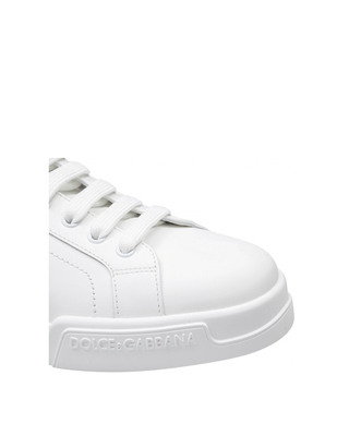 Sneaker DOLCE&GABBANA Portofino in Pelle di Vitello Nappato - Moda & Modi Luxury