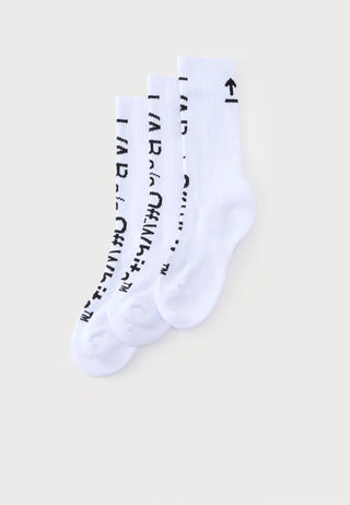 3 Pack Calzini OFF-WHITE L/AB c/o - Moda & Modi Luxury