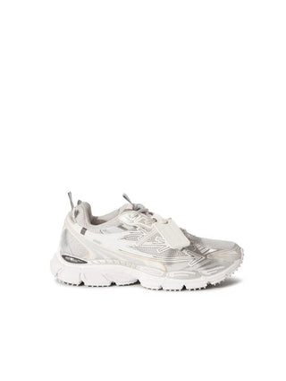 Sneaker OFF - WHITE Be Right Back in grey - silver - Moda & Modi Luxury