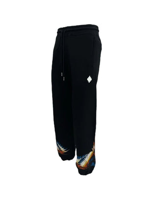 Pantaloni in Felpa COUNTY OF MILAN con stampa Aquila - Moda & Modi Luxury