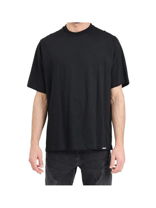 DSQUARED2 T-shirt oversize con patch logo retro - Moda & Modi Luxury