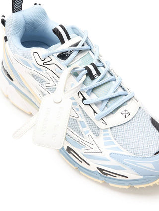 Sneaker OFF-WHITE Be Right in Light Grey- Cyan Celeste - Moda & Modi Luxury