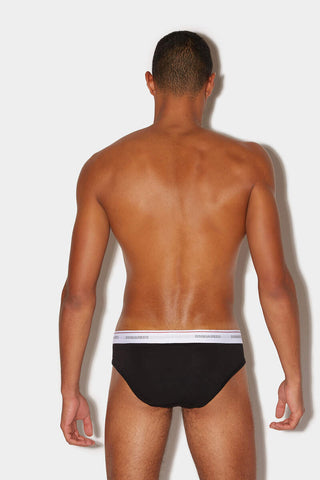 Slip DSQUARED2 Uomo 3 - Pack Briefs - Moda & Modi Luxury