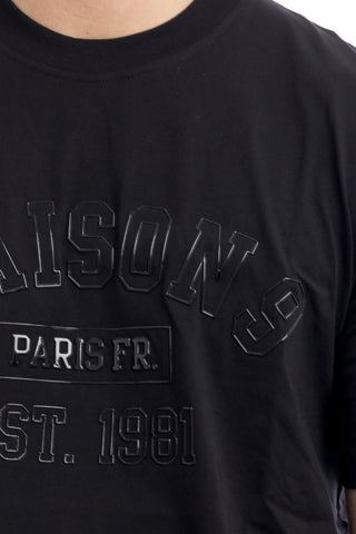 MAISON 9 PARIS T-shirt big logo - Moda & Modi Luxury