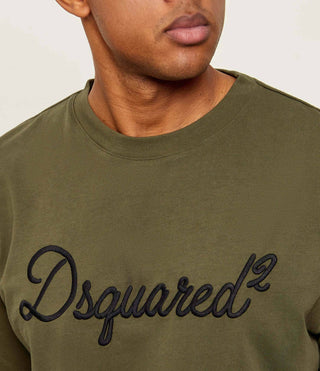T-shirt DSQUARED2 Embroidered Loose Fit - Moda & Modi Luxury