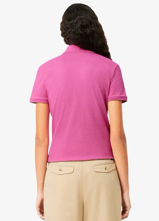 Polo LACOSTE da donna in piquè di cotone stretch - Moda & Modi Luxury