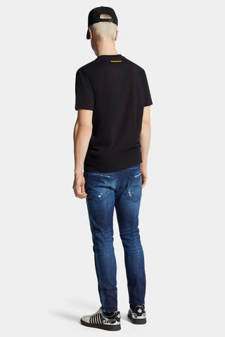 Jeans DSQUARED2 skater blu scuro - Moda & Modi Luxury