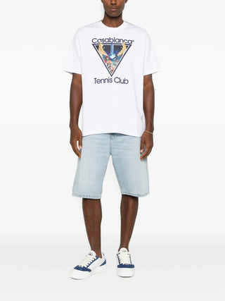 T-shirt CASABLANCA Manga Tennis Ball - Moda & Modi Luxury