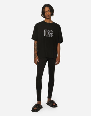 DOLCE & GABBANA T - SHIRT CON PATCH DG - Moda & Modi Luxury