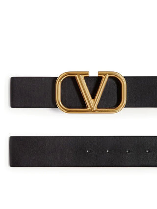 VALENTINO Cintura V logo in vitello - Moda & Modi Luxury